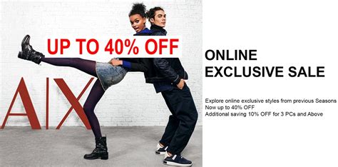 armani exchange sale online.